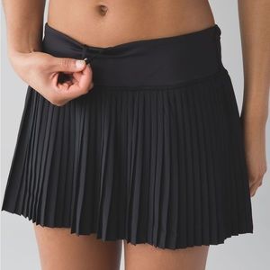 Lululemon pleat to street tennis skirt